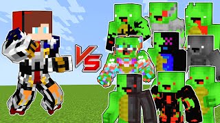Ultimate JJ vs Scary Mikey in Minecraft Battle JJ and Mikey Maizen