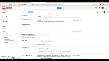 How to Rename Google Groups - Dr. Manish Potey