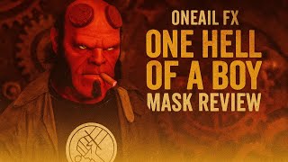 ONEAIL FX One Hell of a Boy Mask Review | Hellboy in High-End Silicone!