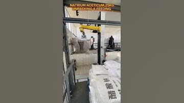 UNPACKING & FEEDING #palletizer #stacking #depalletizing #automation #palletizing