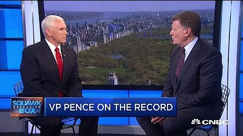 Vice President Mike Pence on Federal Reserve and socialism