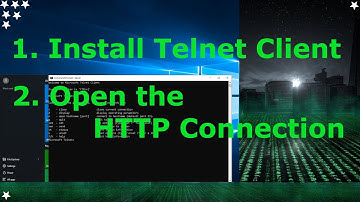 How to Install Telnet Client in Windows 10