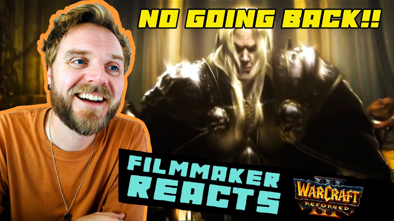 FILMMAKER REACTS TO WARCRAFT 3 ALL CINEMATICS!