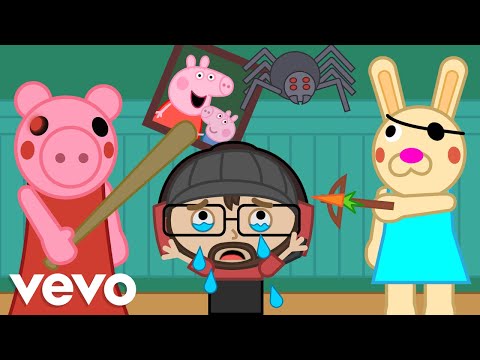 PSYCHO PIG 🎵 FGeeTV MUSIC VIDEO ANIMATION - Piggy Roblox Song