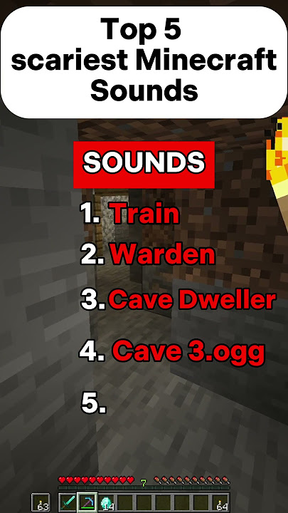 Minecraft Scariest Sounds 😨