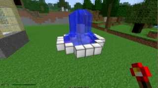 4. Как сделать подсветку фонтана в MineCraft(RedPower) 4. Как сделать подсветку фонтана в MineCraft(RedPower)