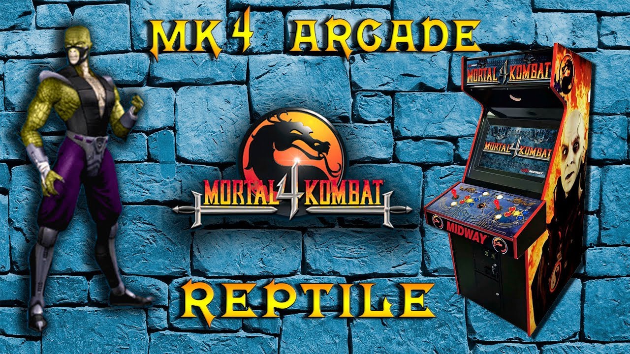 Mortal Kombat 4 (version 1.0) - MAME machine