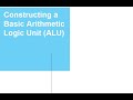 CS414 Constructing Basic ALU