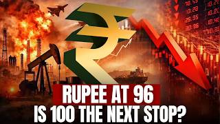 Rupee Hits fresh Low of 96 07 Against US Dollar Amid Middle East Crisis Can It Slide Further