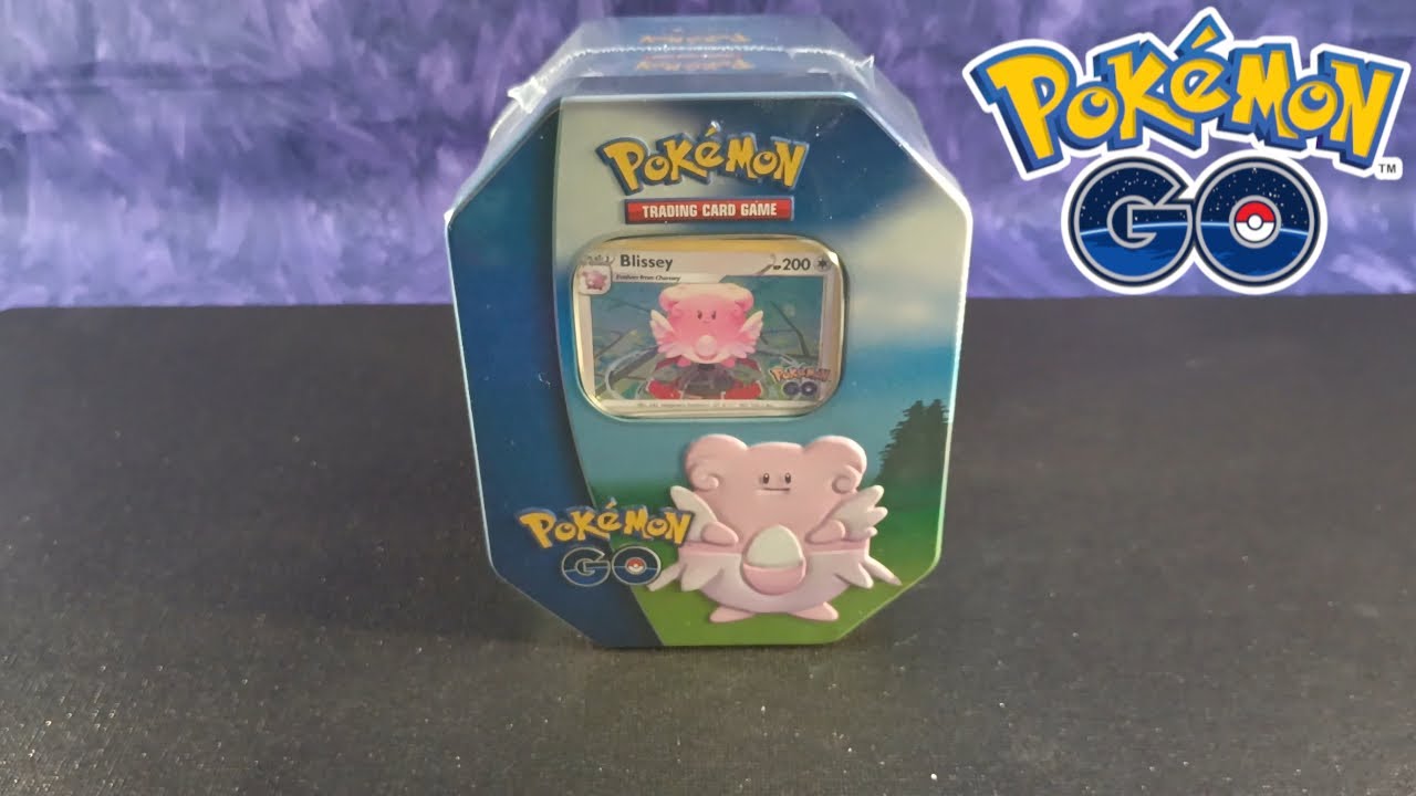 A Look at the Pokémon Go Blissey Tin - YouTube