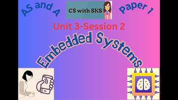 Session 2 Embedded Systems #aslevel  #cswithsks #computerscience #hardware #memory