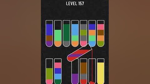 Water Sort Puzzle level 157 | Gameplay Mobile Games