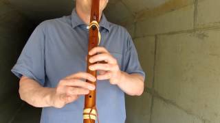 The Redtail Returns: High Spirits Eastern Cedar Redtail Hawk Gm Flute