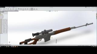 UCI MAE52 Final Project Spring 2016 SVD Dragunov Sniper Rifle