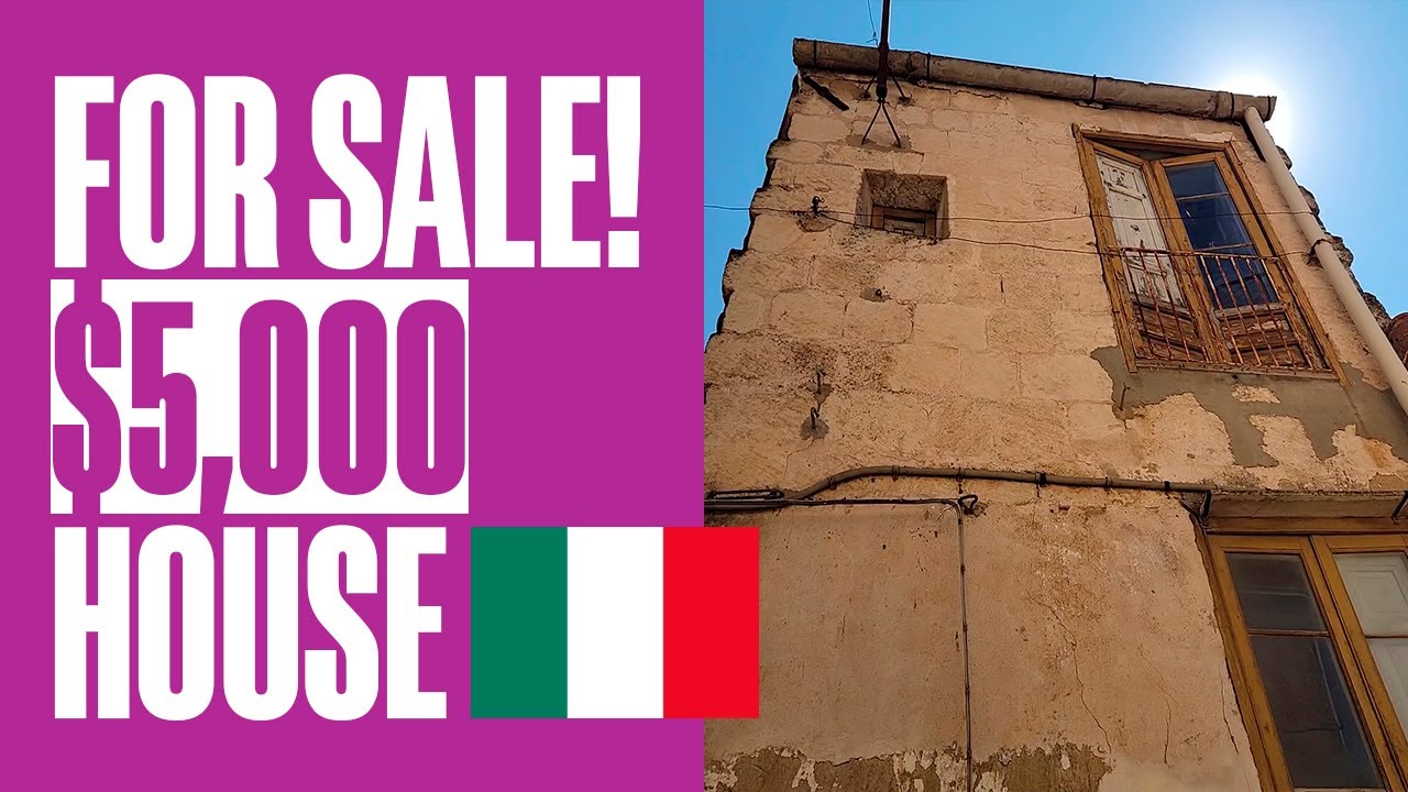 Crazy Cheap House In Italy Only 5000 YouTube