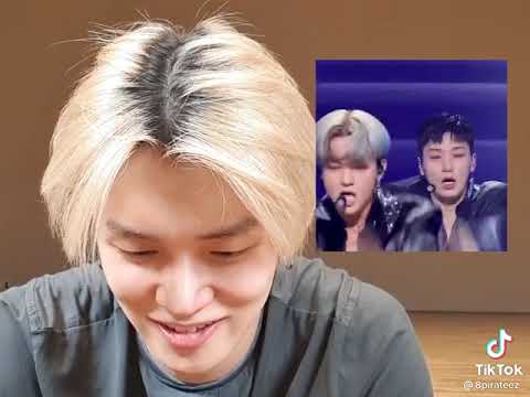 Txt Yeonjun Reaction Fancam Choi San Ateez Deja Vu~~