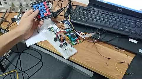 TỰ HỌC 8051- Bài 1.2: Ứng dụng GPIO trong quét ma trận bàn phím và điều khiển LED 7 thanh