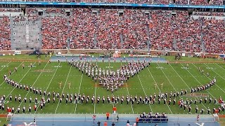 UVA Cavalier Marching Band Halftime Show (Macy's Parade Show, 4th Year Sendoff) VA Tech 11-28-15