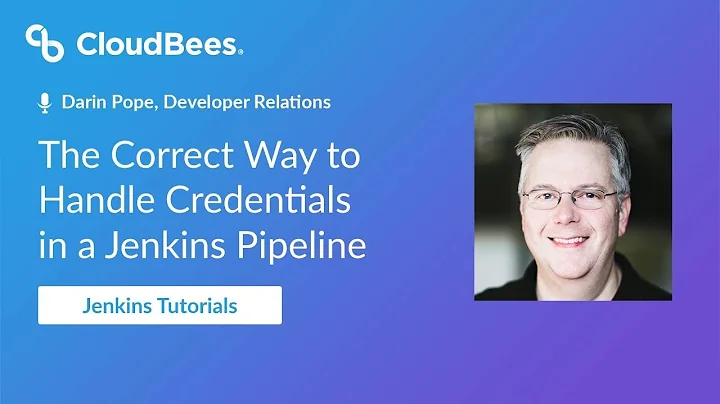The Correct Way to Handle Credentials in a Jenkins Pipeline