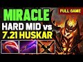 This is What Miracle Does after losing lane to Huskar Mid