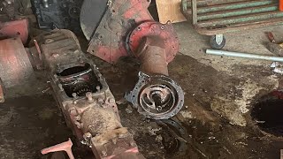Restoring a 1947 Farmall B tractor part 3taking it apart