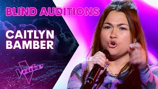 Caitlyn Bamber Sings A Track By Coach Guy Sebastian | The Blind Auditions | The Voice Australia