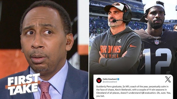 Does Kevin Stefanski DESERVE the blame for Browns' QB mess? - Stephen A. |  FIRST TAKE