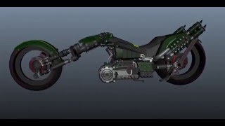 Mirage Bike V.1 for the Unity 3D Asset Store