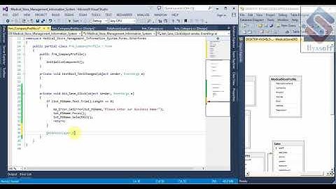 Medical Store Management System Part-20 Company Profile Form in C# (C-Sharp)