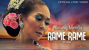 Nining Meida - Rame Rame (Official Lyric Video)