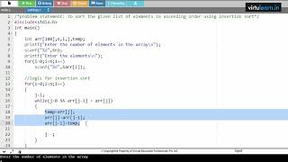CL157 Insertion Sort Part   2
