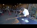 Ken Maxfield Blacksmith Artist - Demonstration Grapevine