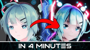 These 5-MMD Effects COMBO Will INSTANTLY Make Your Videos 10x BETTER【MikuMikuDance Tutorial】