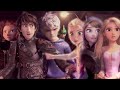 Rise of the Brave Tangled Frozen Dragons || Cartoon Heroes [MV]