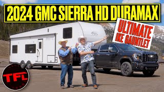 Ike Gauntlet: Brand-New 2024 GMC Sierra 2500HD Denali Takes on the World’s Toughest Towing Test!