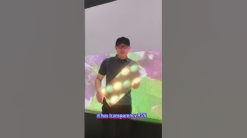 transparent LED film screen