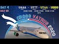 Cross VATRUS 2020 Event || Leg 09 || UTAA-UBBB || Air Bashkortostan 757-200 || P3Dv4