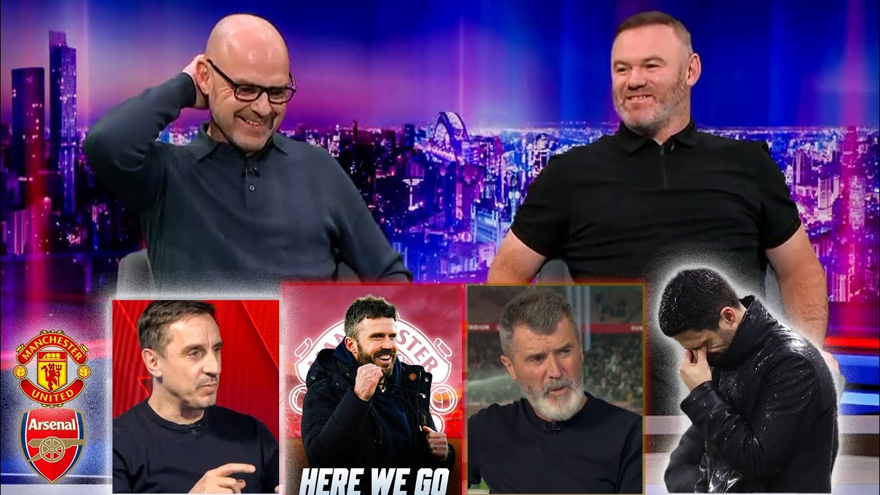 MOTD Arsenal vs Man United 2-3 Wayne Rooney react to How Carrick Destroy Arteta 🔥| Carrick reaction