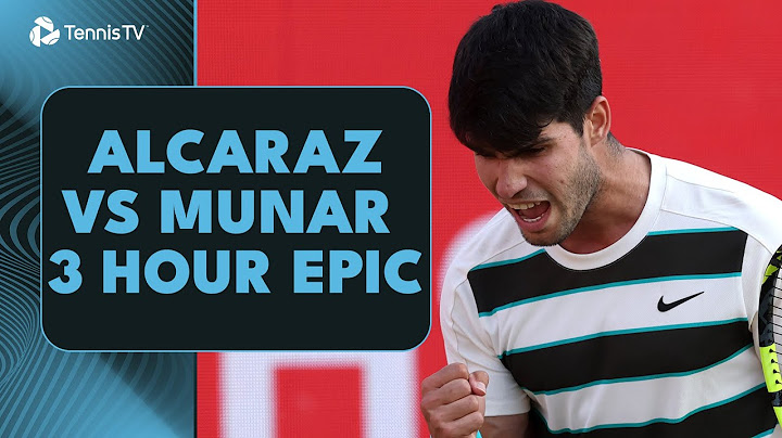 Carlos Alcaraz vs Jaume Munar Exhausting 3-Hour Battle | Queen's 2025 Highlights