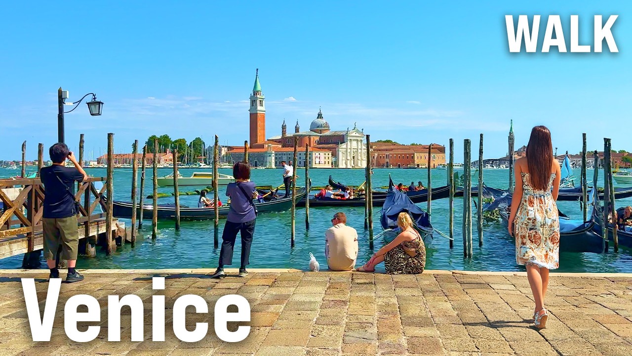 VENICE Walking Tour 2025 in 4K 🇮🇹 Rialto Bridge, St. Mark’s Square & Hidden Alleys