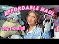 affordable & trendy winter try on clothing haul 2020