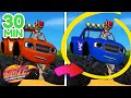 The Ultimate Spot The Difference w/ Blaze! 30 Minutes | Blaze and the Monster Machines