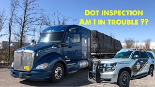 DOT Pulled Me In For A Level One Inspection and This Happened!.. Drama At the Truckstop