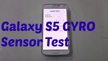 Samsung Galaxy S5 GYRO Test