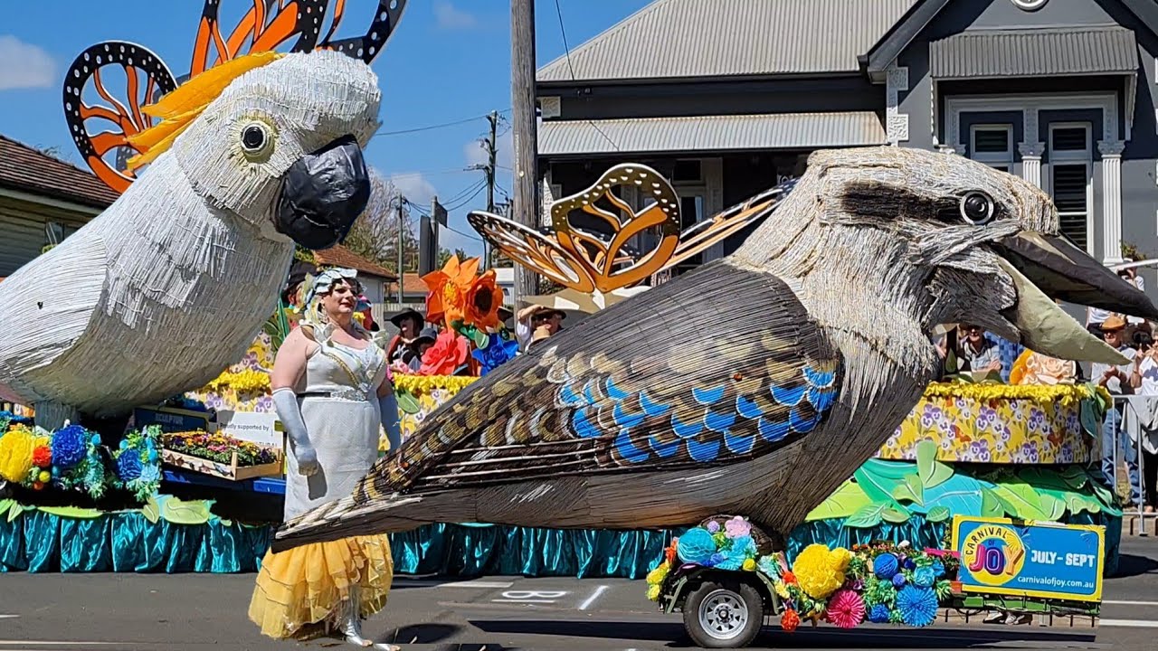 Toowoomba Carnival Of Flowers is Back! Full Floral Parade 2021 | Queensland AUSTRALIA 🇦🇺