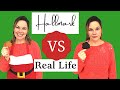 HALLMARK vs. REAL LIFE Comparison 🎄Christmas Baking Parody