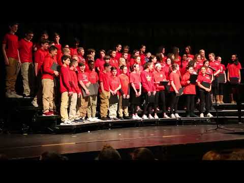 North Andover middle school winter concert 2018 2