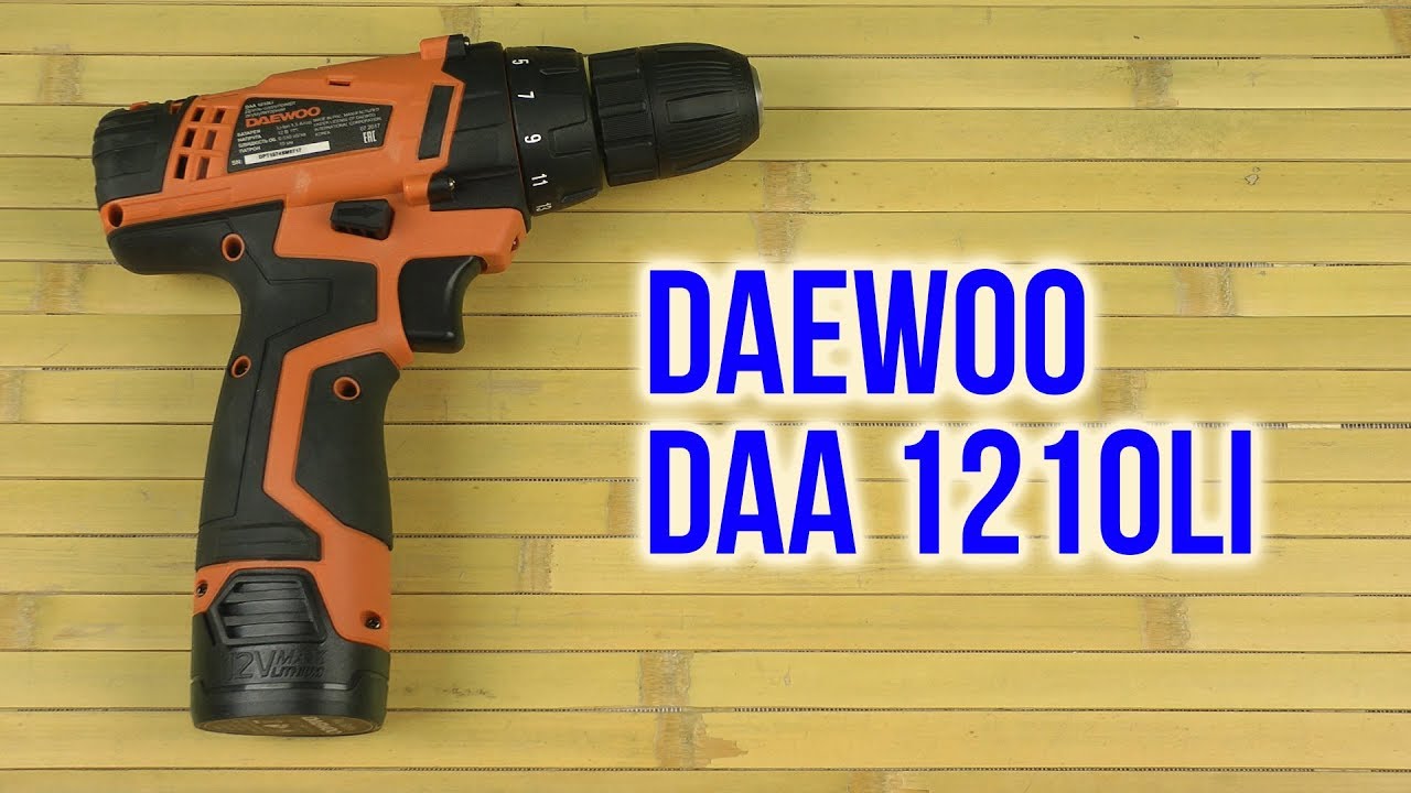 Daewoo daa 1210li