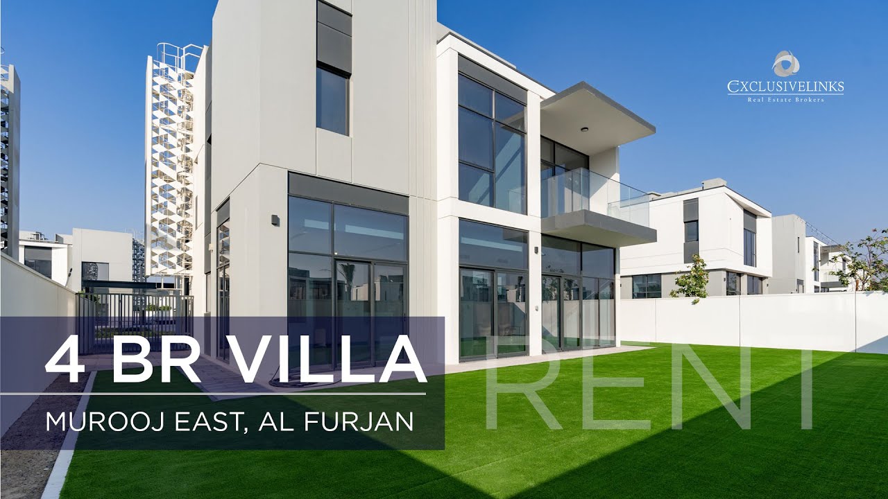 4-Bedroom Large Type B Villa for Rent in Murooj, Al Furjan