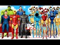 ALL SUPERHEROES VS SIREN HEAD ARMY